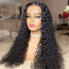 Skin Melted HD Lace Closure Wigs Pre Plucked 5x5 Water Wave Human Hair Wigs - Alibonnie