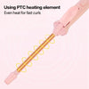 Ultra-fine 9mm mini curling stick pink girls perm small curls Works on Any Hair - Alibonnie