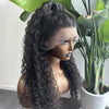 Water Wave 360 Lace Wigs Transparent Lace Human Hair Wigs Pre Plucked - Alibonnie