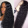 Water Wave Transparent Full Lace Wigs 100% Virgin Human Hair Wigs Pre Plucked 200% Density - Alibonnie