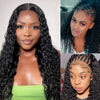 Water Wave Transparent Full Lace Wigs 100% Virgin Human Hair Wigs Pre Plucked 200% Density - Alibonnie